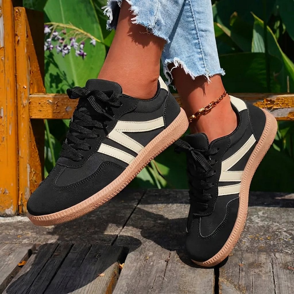Megan | Chaussures Élégantes et Confortable – Noir Venise