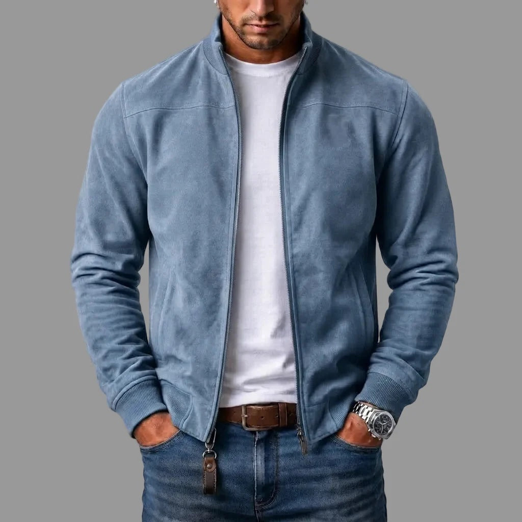 Lucas | Blouson Bomber en Daim