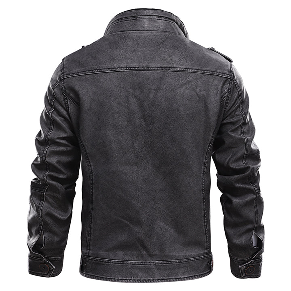 Malo | Veste en Cuir Bonanza – vue de dos