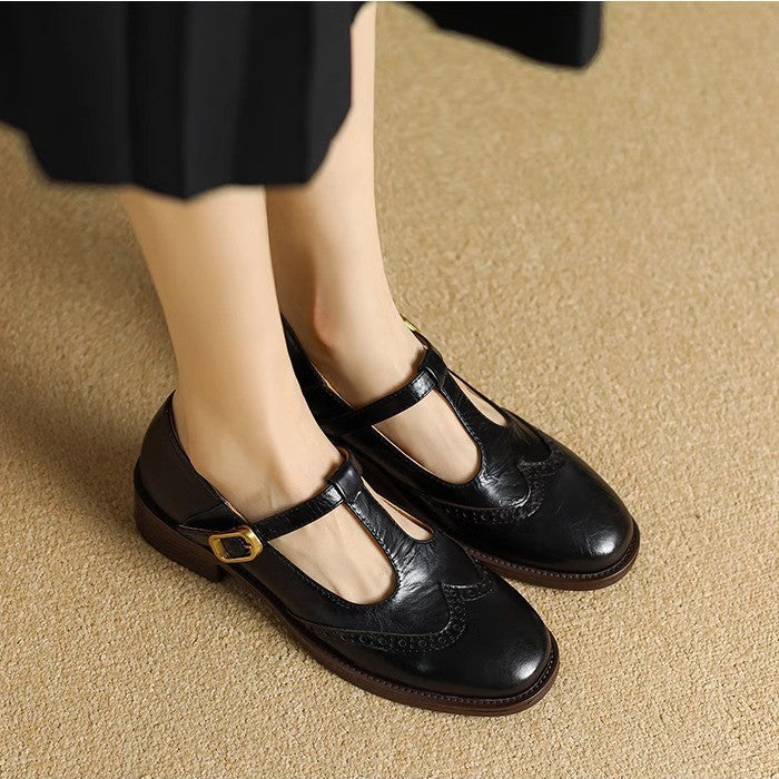 Romane | Chaussures Mary Jane – Noir