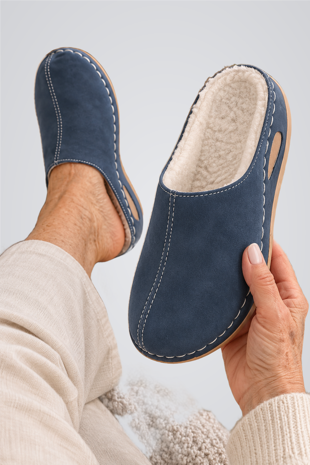 Océane | Pantoufles Chaudes et Confortables