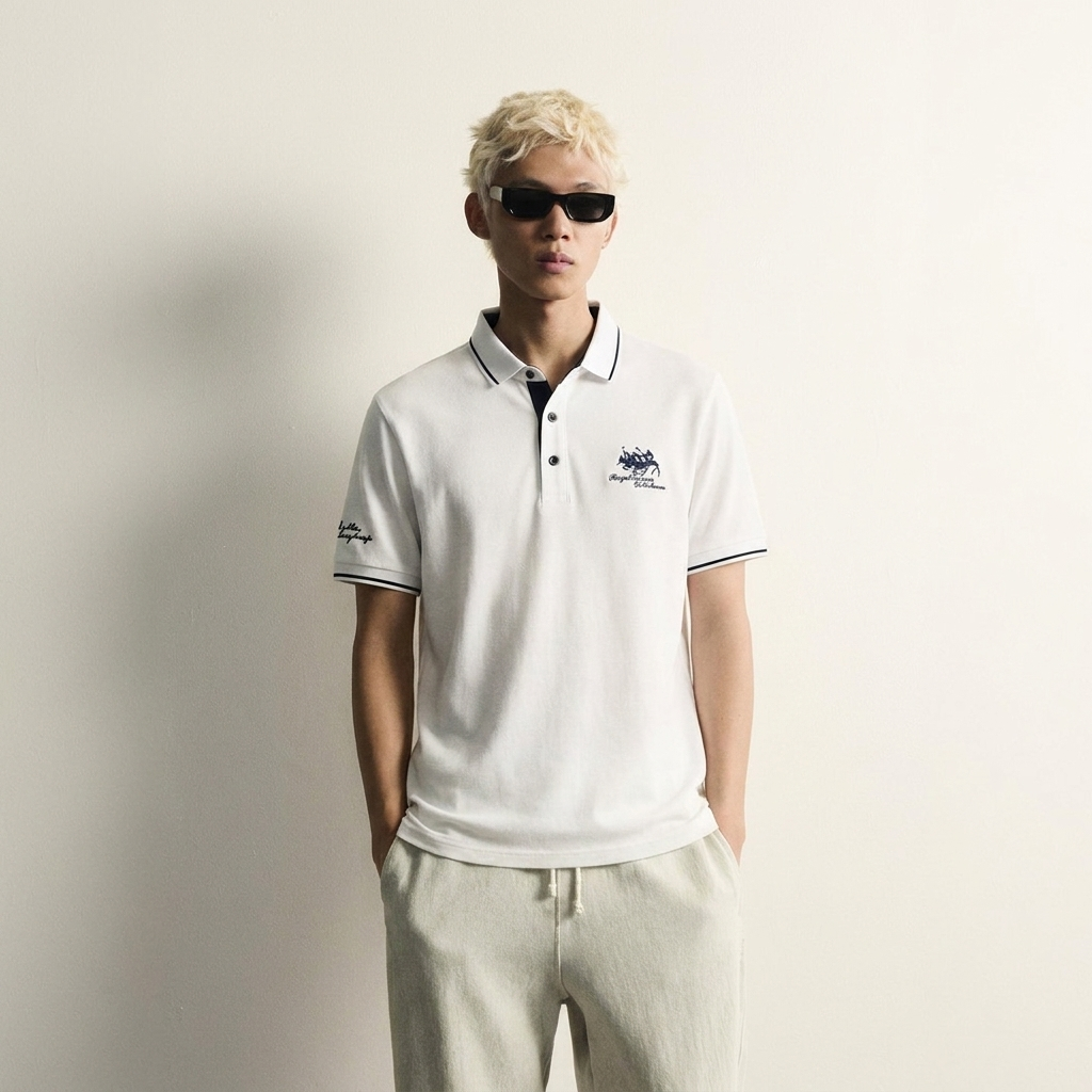 Paul Polo Élégant Blanc - Photo 1