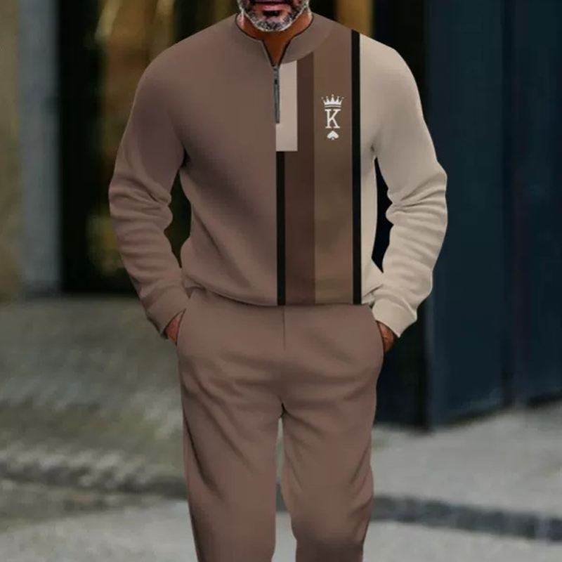 Henri | Ensemble Graphique Pull & Pantalon