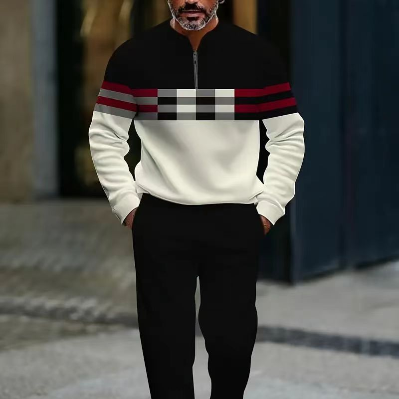 Henri | Ensemble Graphique Pull & Pantalon