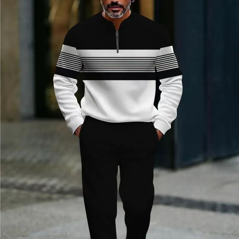 Henri | Ensemble Graphique Pull & Pantalon