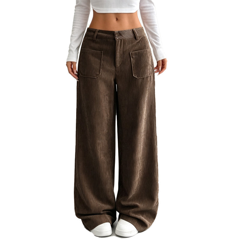 Léonie | Pantalon Large à Coupe Décontractée