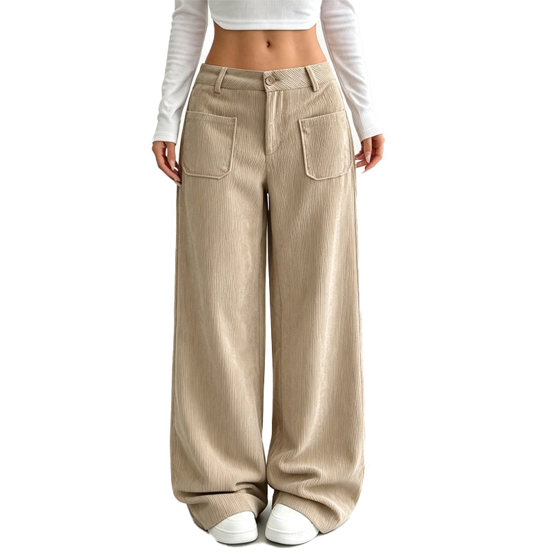 Léonie | Pantalon Large à Coupe Décontractée