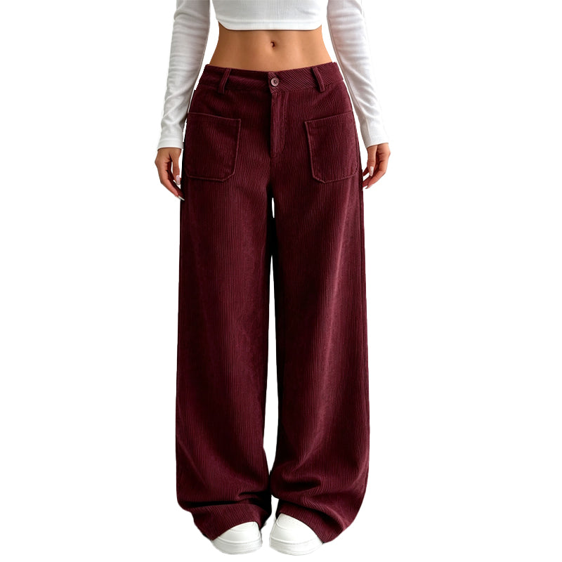 Léonie | Pantalon Large à Coupe Décontractée