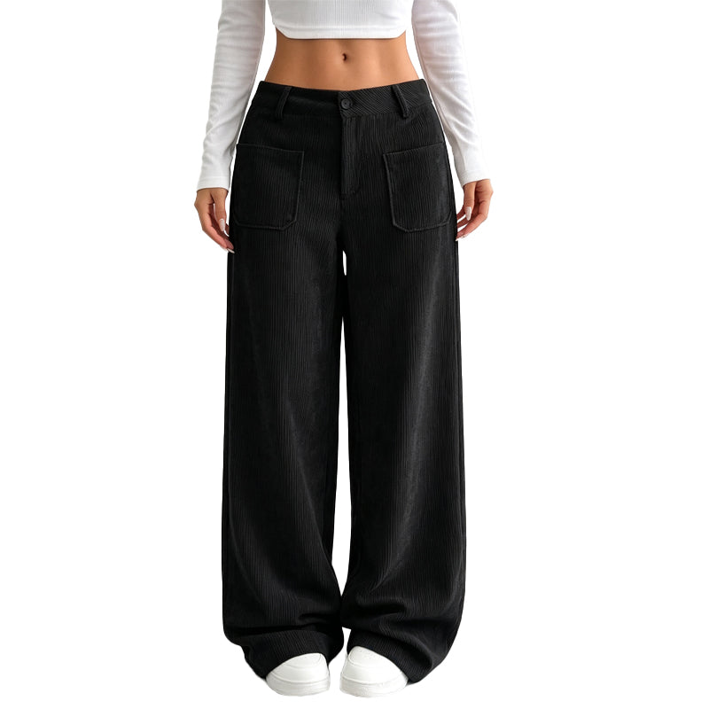 Léonie | Pantalon Large à Coupe Décontractée
