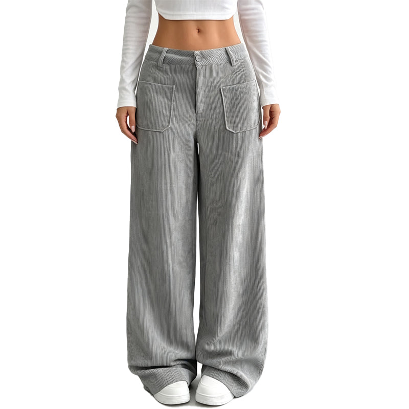 Léonie | Pantalon Large à Coupe Décontractée