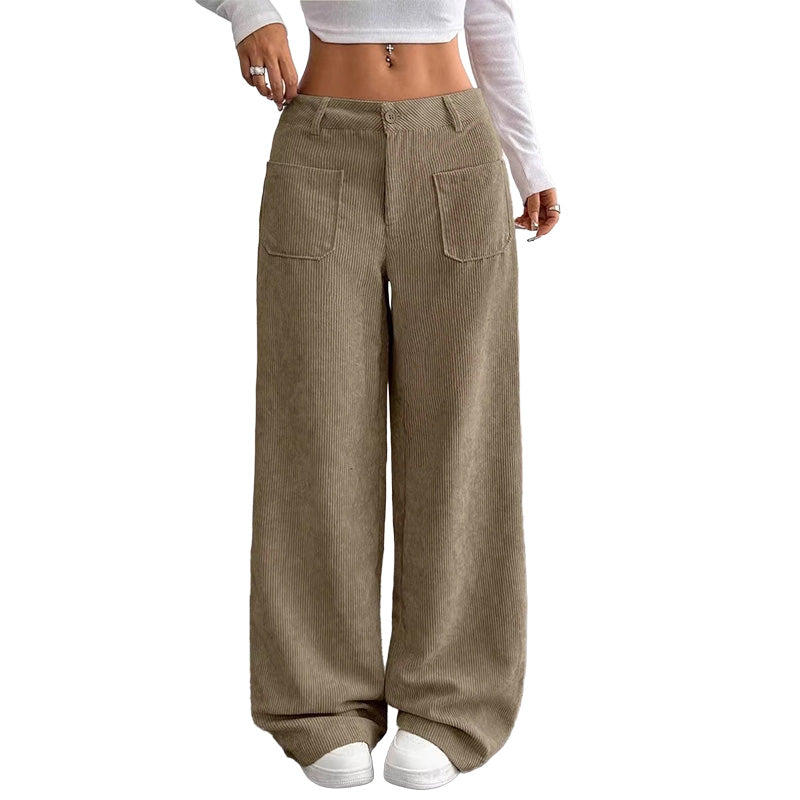 Léonie | Pantalon Large à Coupe Décontractée
