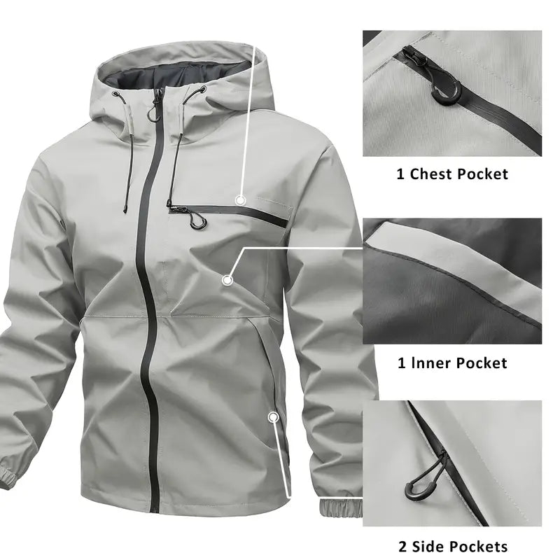 Antoine | Veste Homme Imperméable 3-en-1