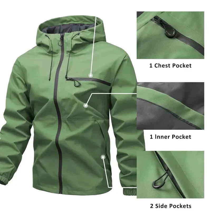 Antoine | Veste Homme Imperméable 3-en-1