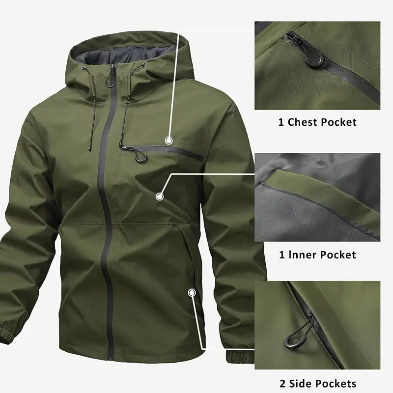 Antoine | Veste Homme Imperméable 3-en-1