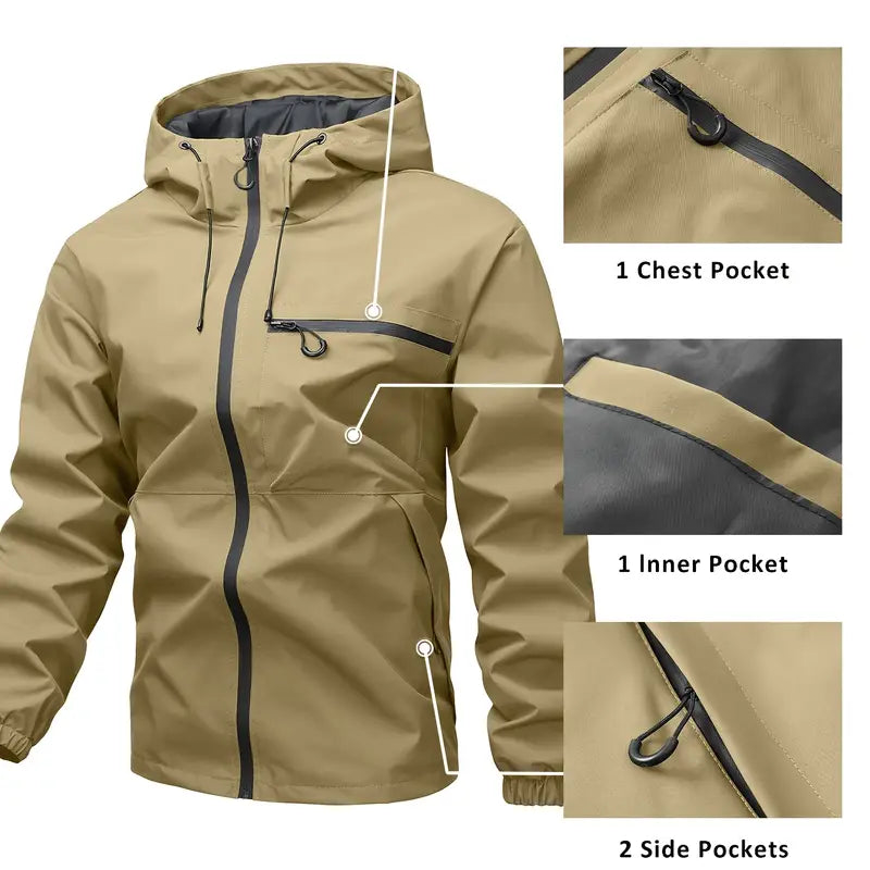 Antoine | Veste Homme Imperméable 3-en-1