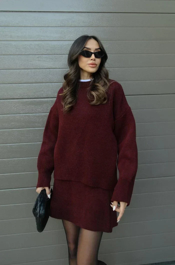 Célia | Ensemble Doux en Maille - Bordeaux
