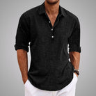 Rémi | Chemise Décontractée en Noir