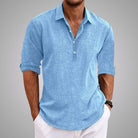 Rémi | Chemise Décontractée en Bleu Clair