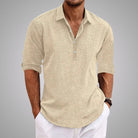 Rémi | Chemise Décontractée en Beige