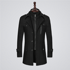 Alexandre | Manteau en Laine Col Montant