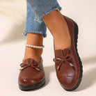 Agathe | Mocassins Confort à Soutien Intégral – Marron