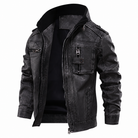 Malo | Veste en Cuir Bonanza – vue de face sur fond blanc