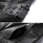 Malo | Veste en Cuir Bonanza – détail des poches