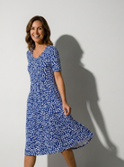 Sophie Motif Floral Bleu