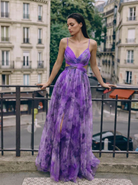 Lena Robe Maxi Violet